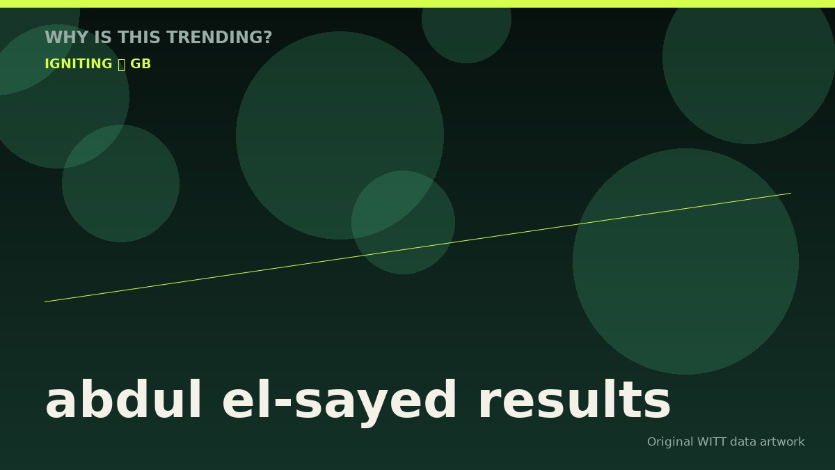 abdul el-sayed results original attention timeline illustration