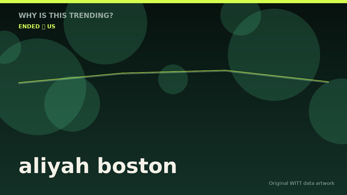 aliyah boston original attention timeline illustration