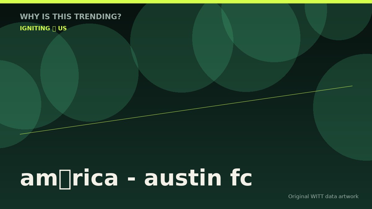 américa - austin fc original attention timeline illustration