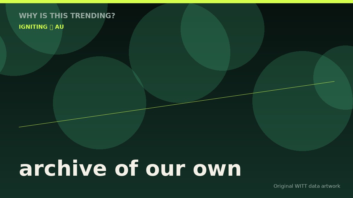 archive of our own original attention timeline illustration