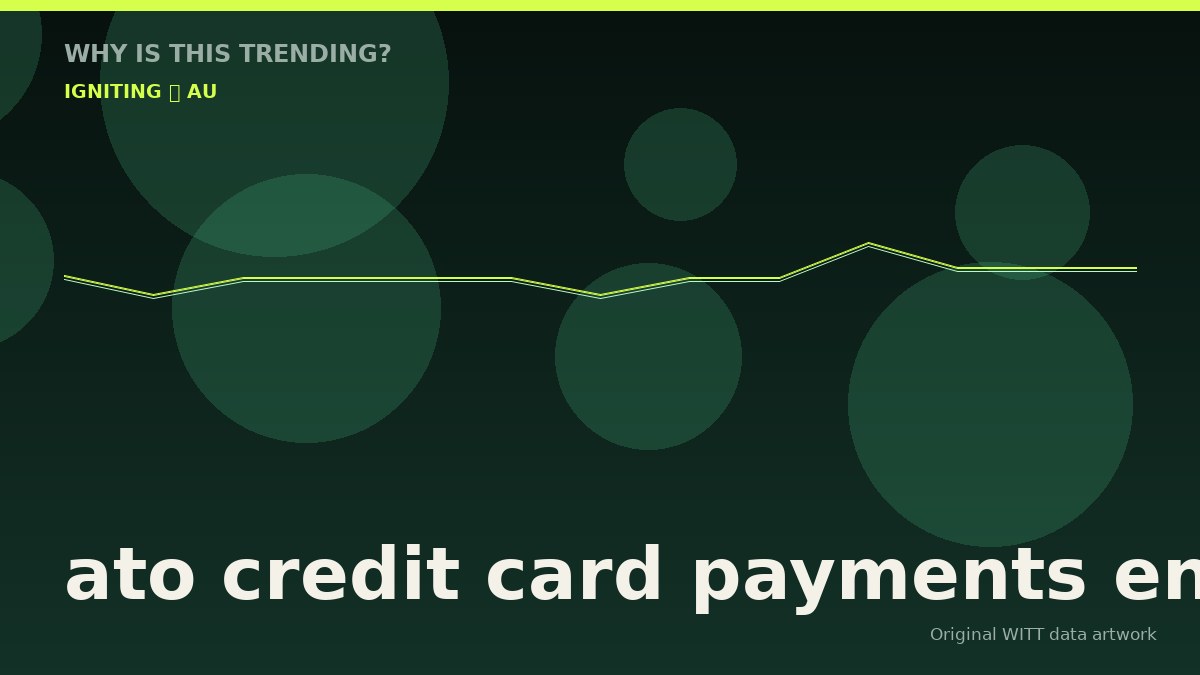ato credit card payments end original attention timeline illustration