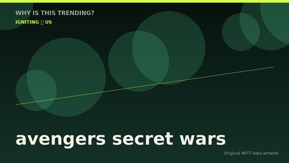 avengers secret wars original attention timeline illustration