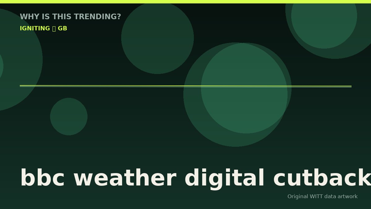 bbc weather digital cutbacks original attention timeline illustration