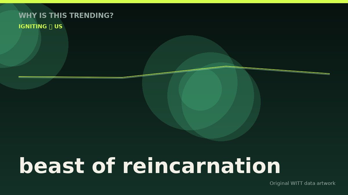 beast of reincarnation original attention timeline illustration