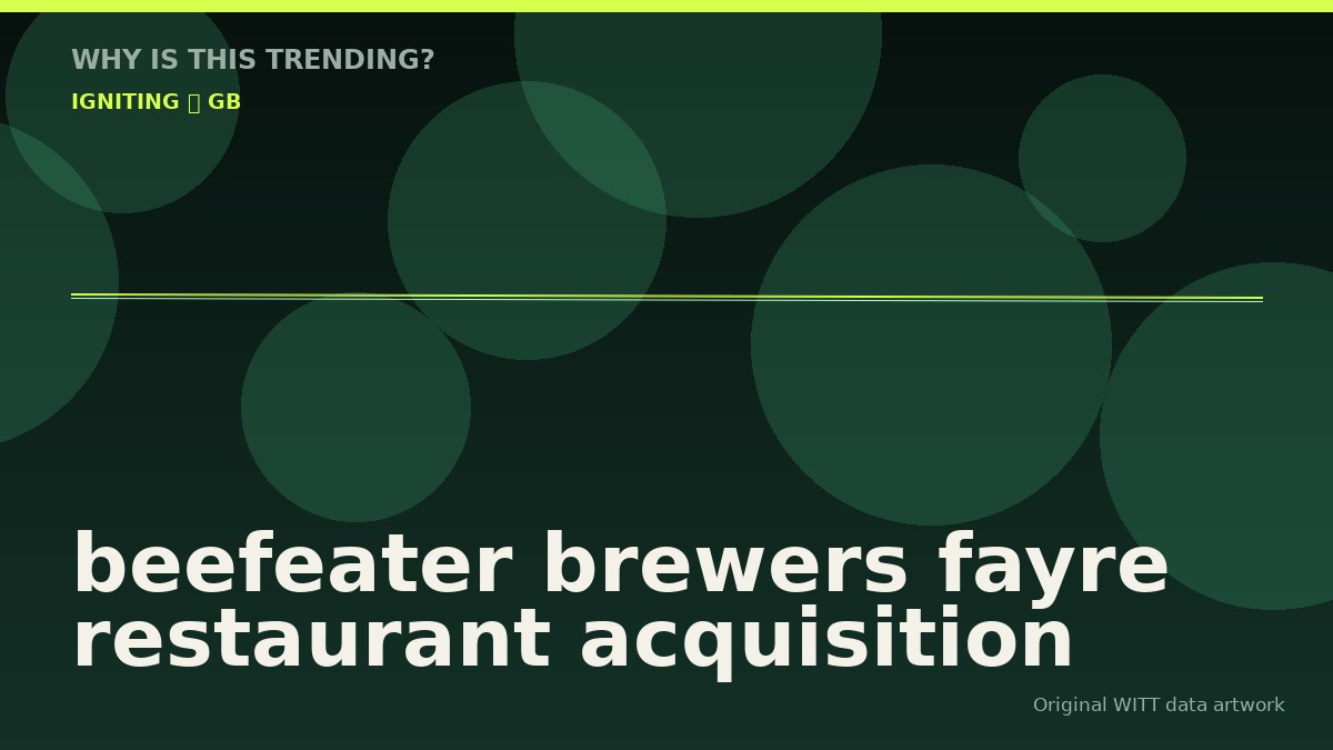 beefeater brewers fayre restaurant acquisition original attention timeline illustration