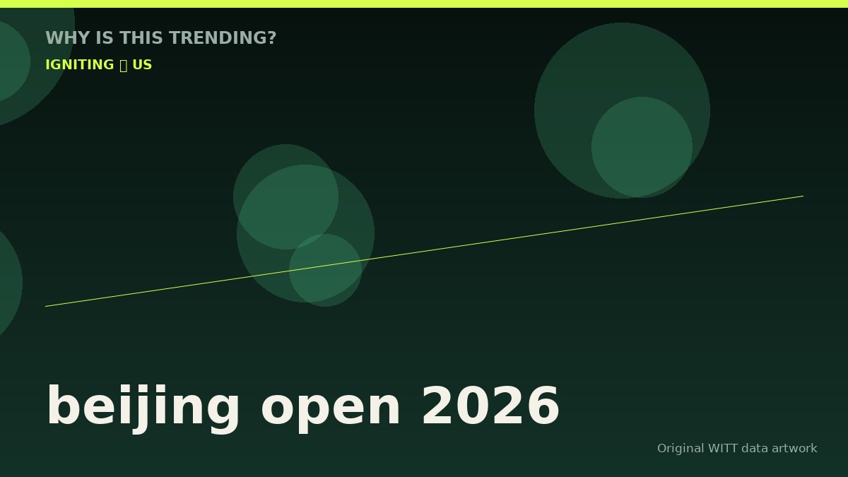 beijing open 2026 original attention timeline illustration