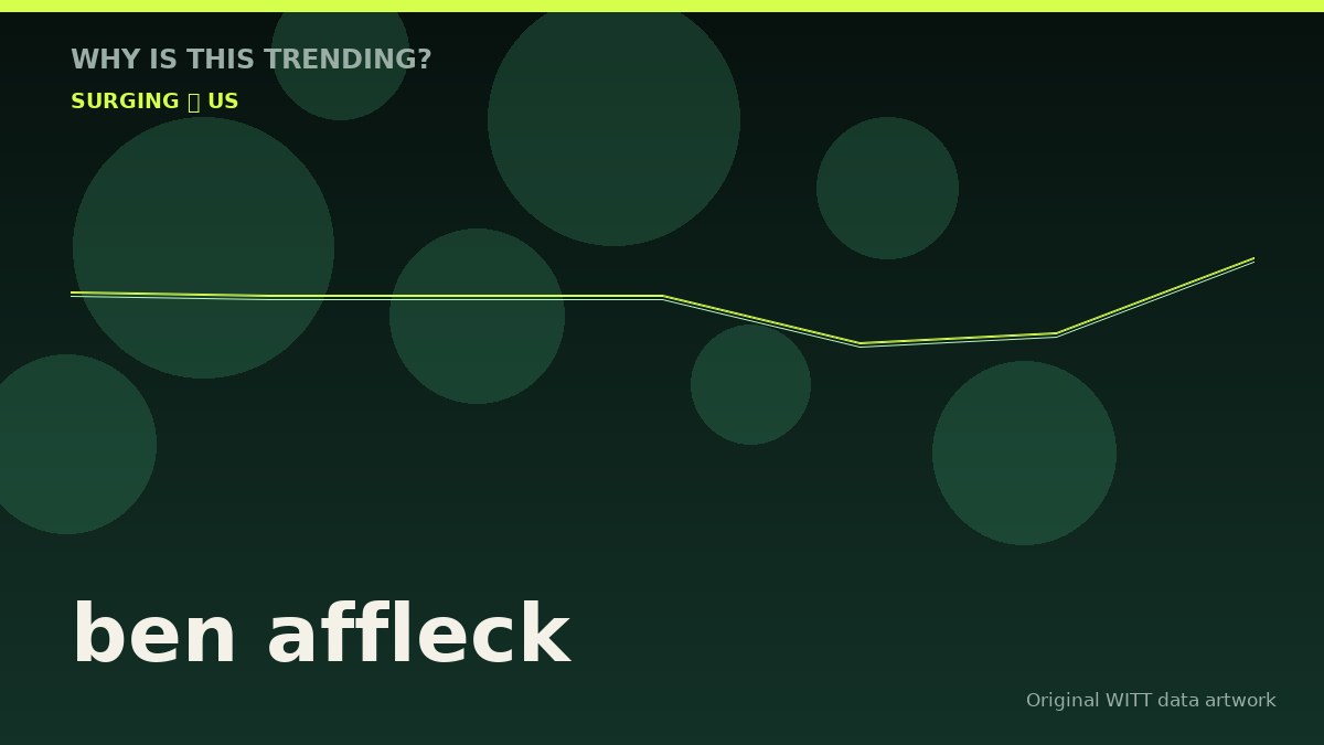 ben affleck original attention timeline illustration