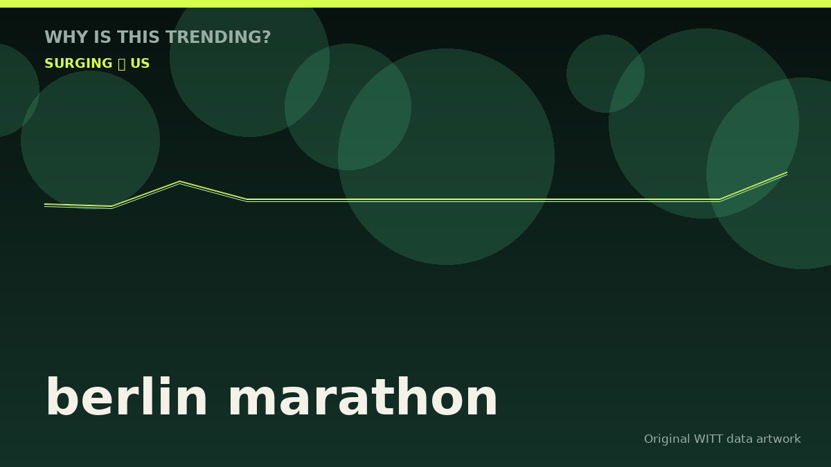 berlin marathon original attention timeline illustration