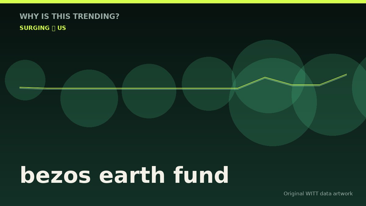 bezos earth fund original attention timeline illustration