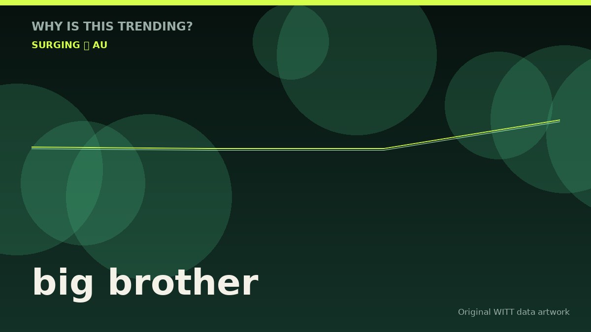 big brother original attention timeline illustration