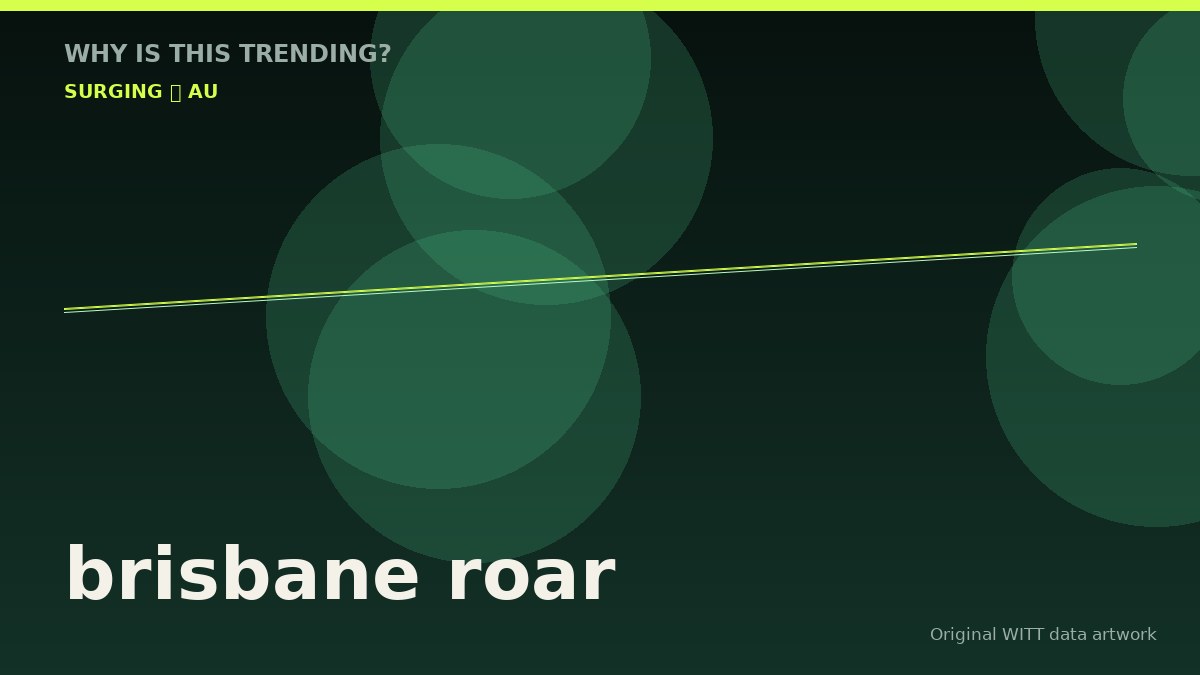 brisbane roar original attention timeline illustration