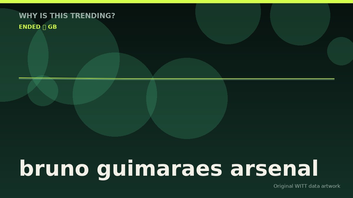 bruno guimaraes arsenal original attention timeline illustration