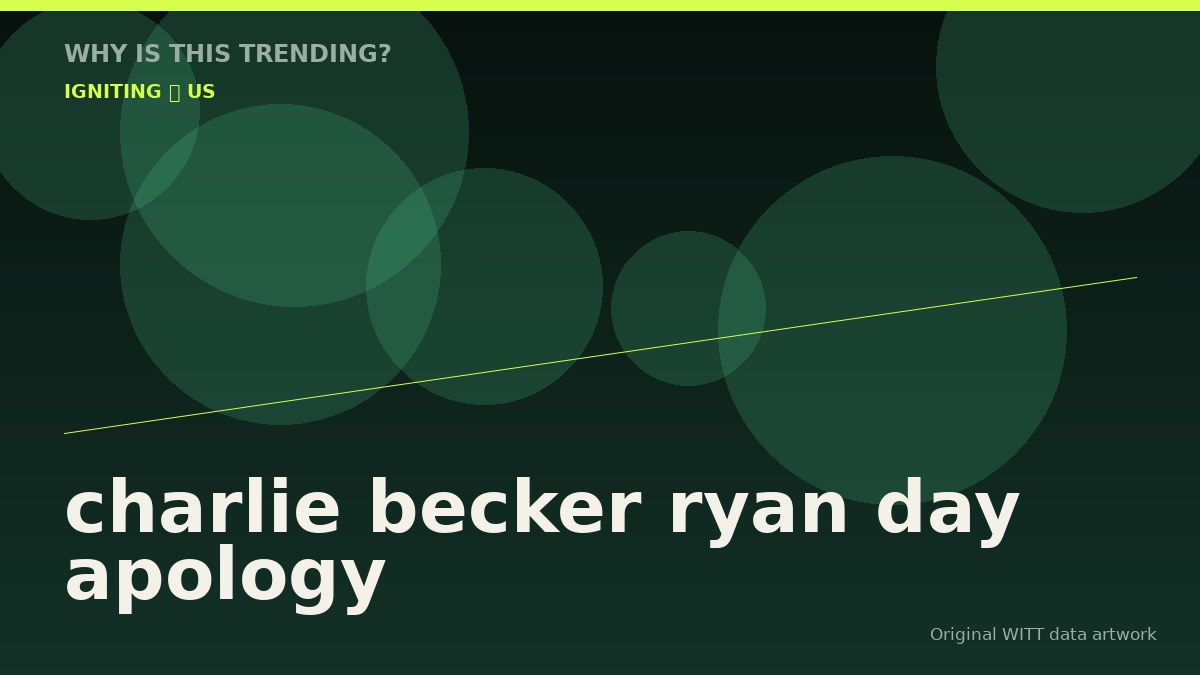 charlie becker ryan day apology original attention timeline illustration