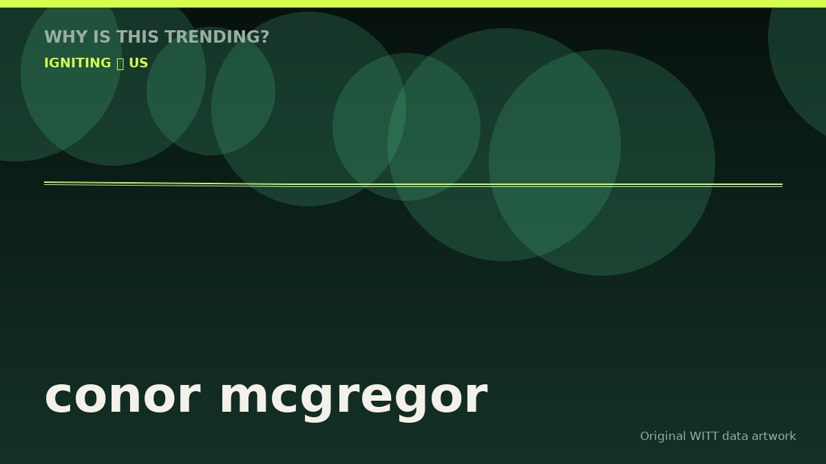 conor mcgregor original attention timeline illustration