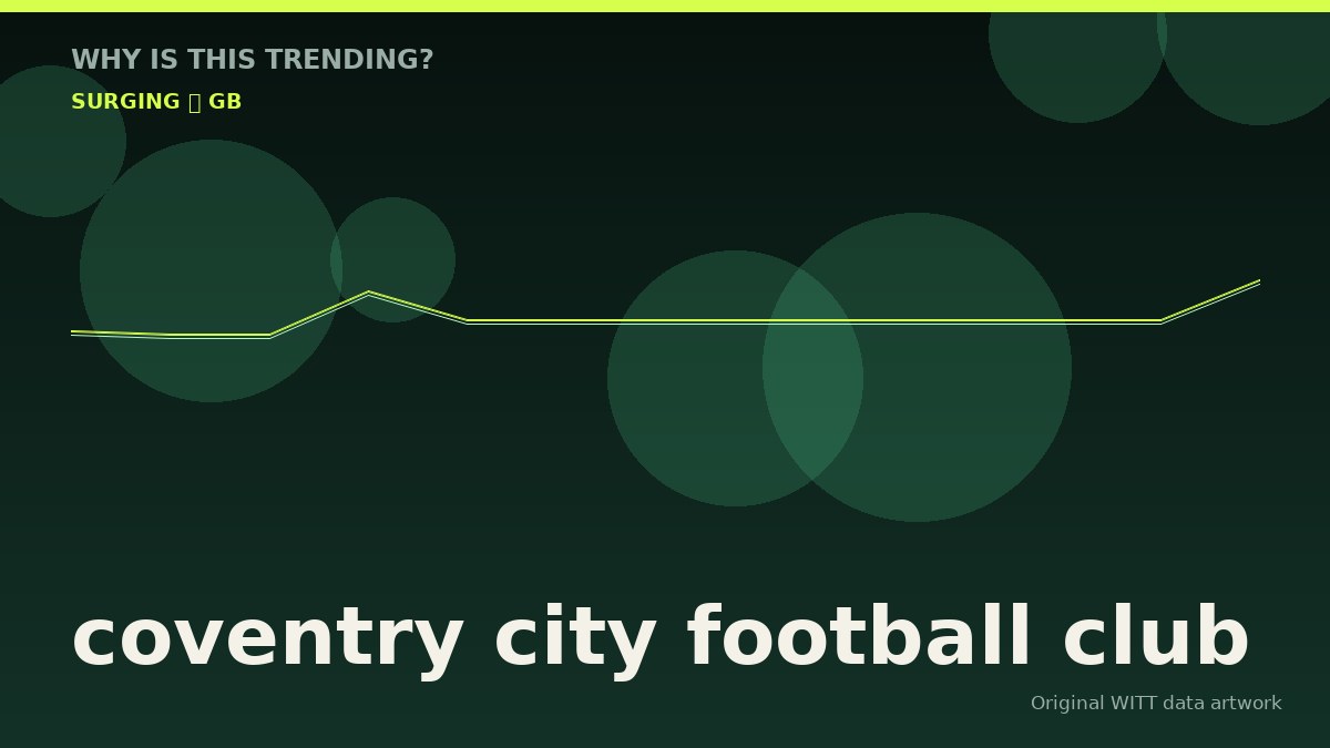 coventry city football club original attention timeline illustration