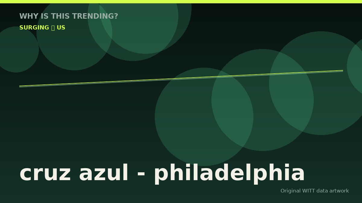 cruz azul - philadelphia original attention timeline illustration