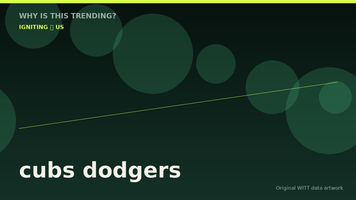 cubs dodgers original attention timeline illustration