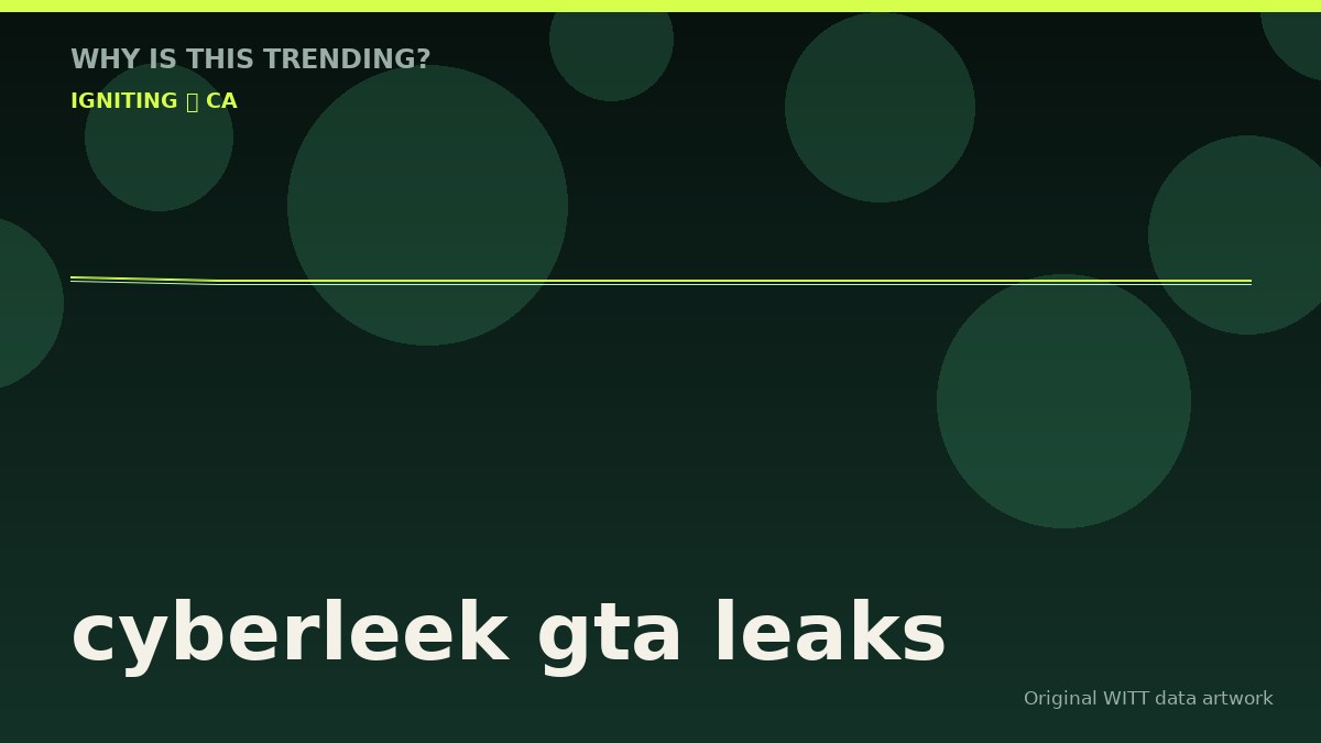 cyberleek gta leaks original attention timeline illustration