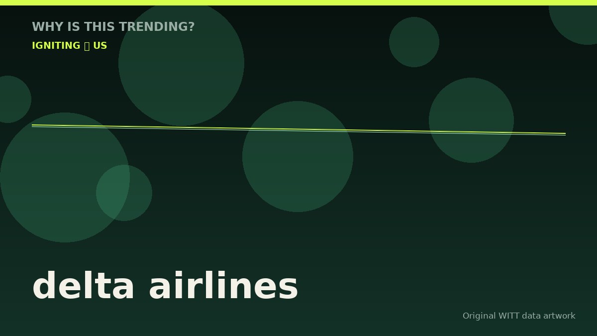 delta airlines original attention timeline illustration