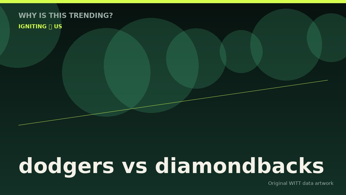 dodgers vs diamondbacks original attention timeline illustration