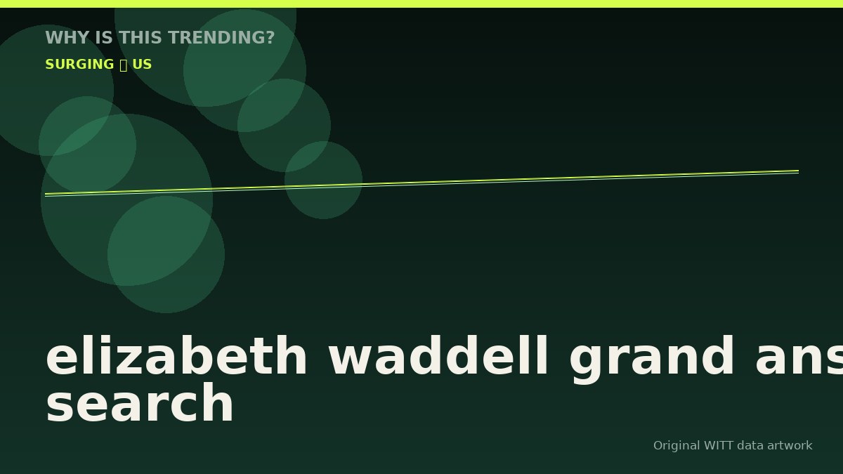 elizabeth waddell grand anse search original attention timeline illustration