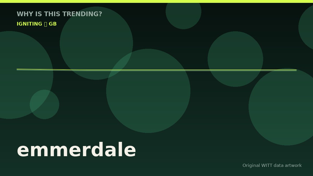 emmerdale original attention timeline illustration