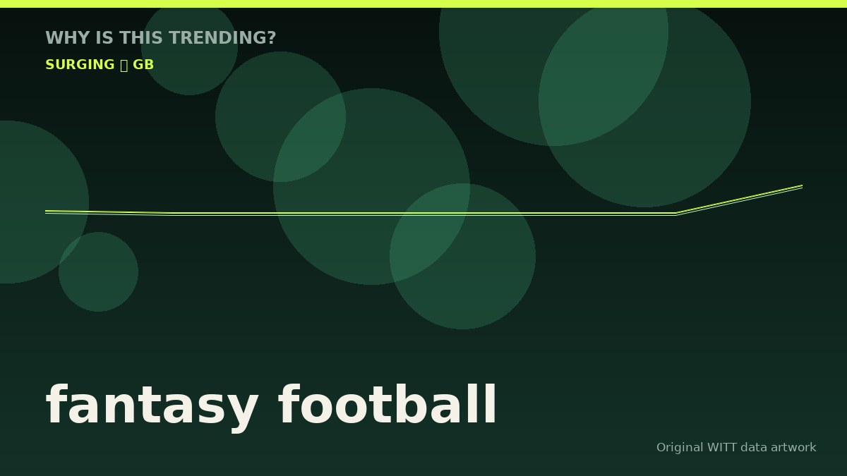 fantasy football original attention timeline illustration
