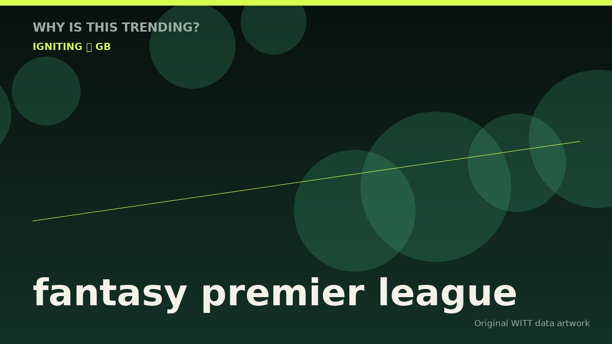 fantasy premier league original attention timeline illustration