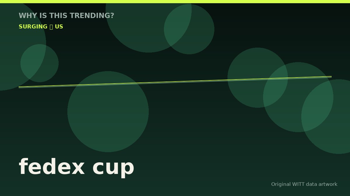 fedex cup original attention timeline illustration