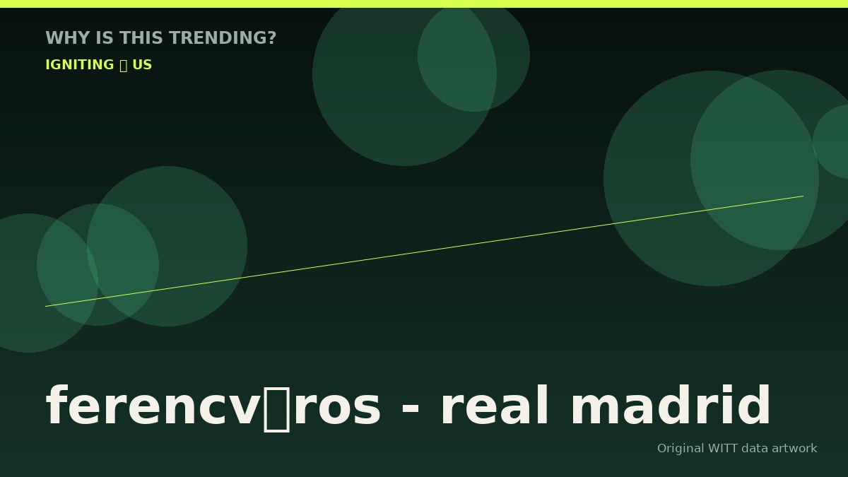 ferencváros - real madrid original attention timeline illustration