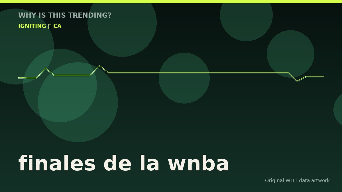 finales de la wnba original attention timeline illustration
