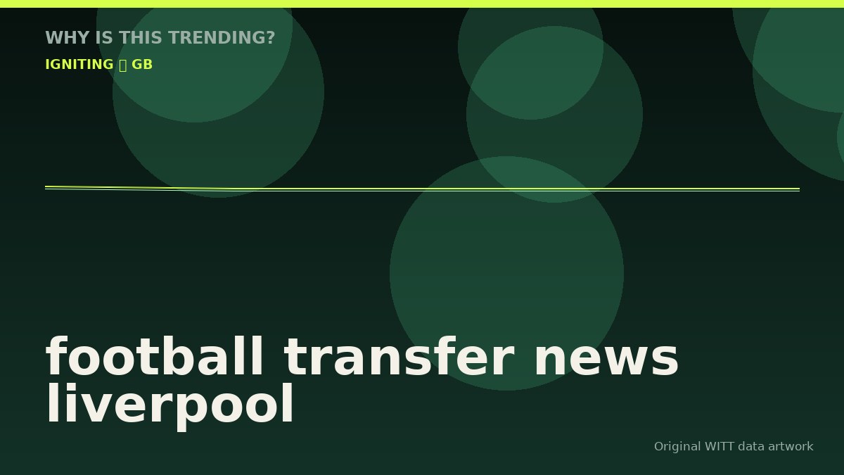 football transfer news liverpool original attention timeline illustration