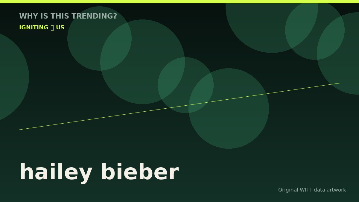 hailey bieber original attention timeline illustration