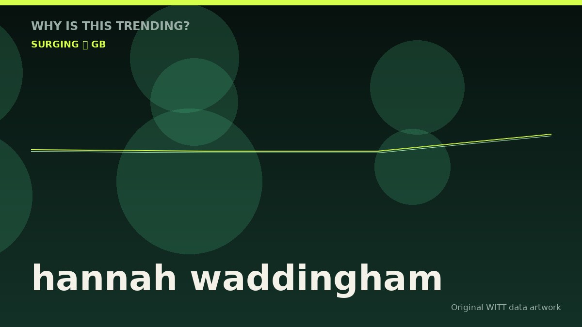hannah waddingham original attention timeline illustration