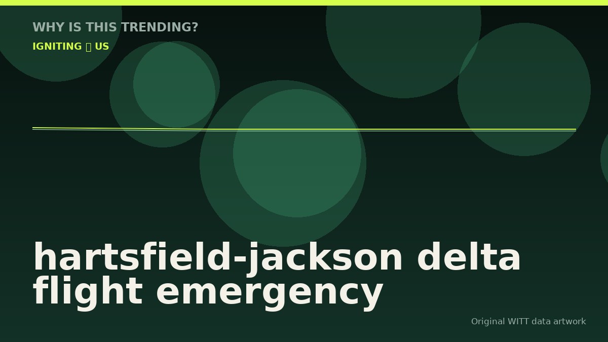 hartsfield-jackson delta flight emergency original attention timeline illustration