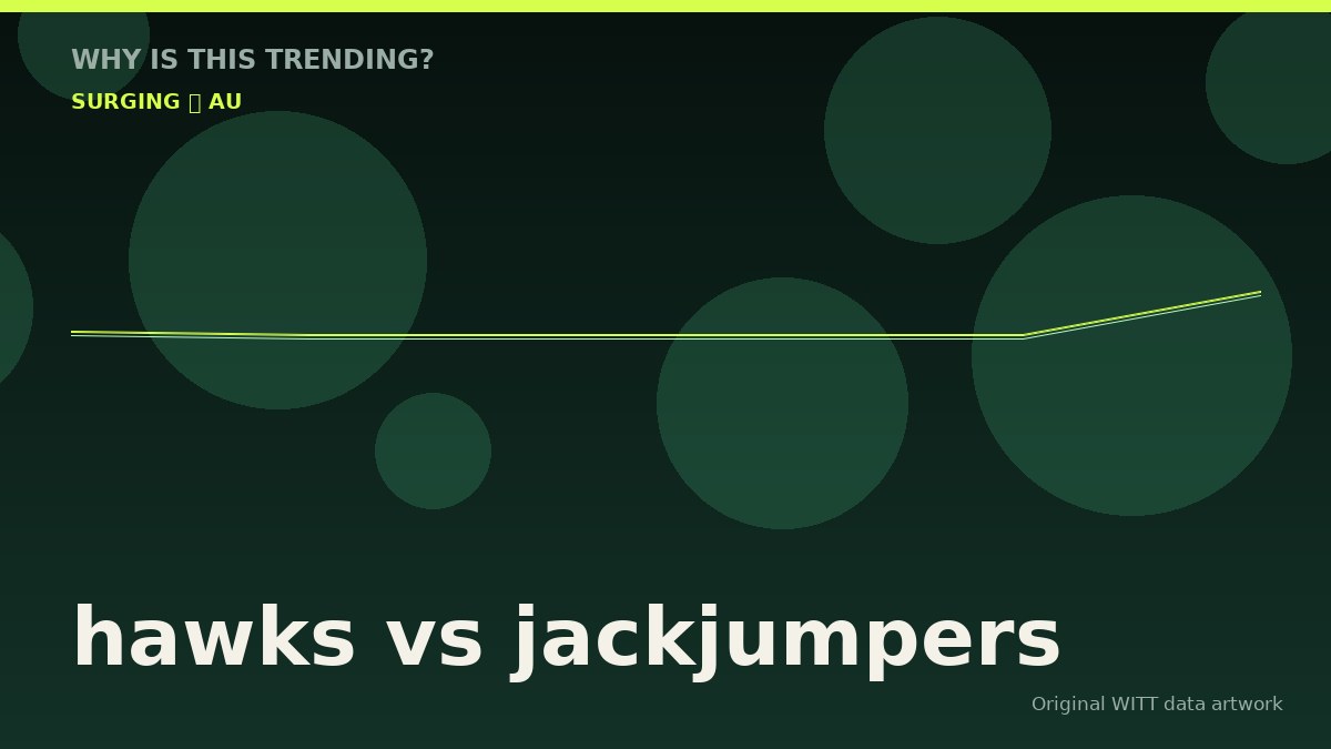 hawks vs jackjumpers original attention timeline illustration