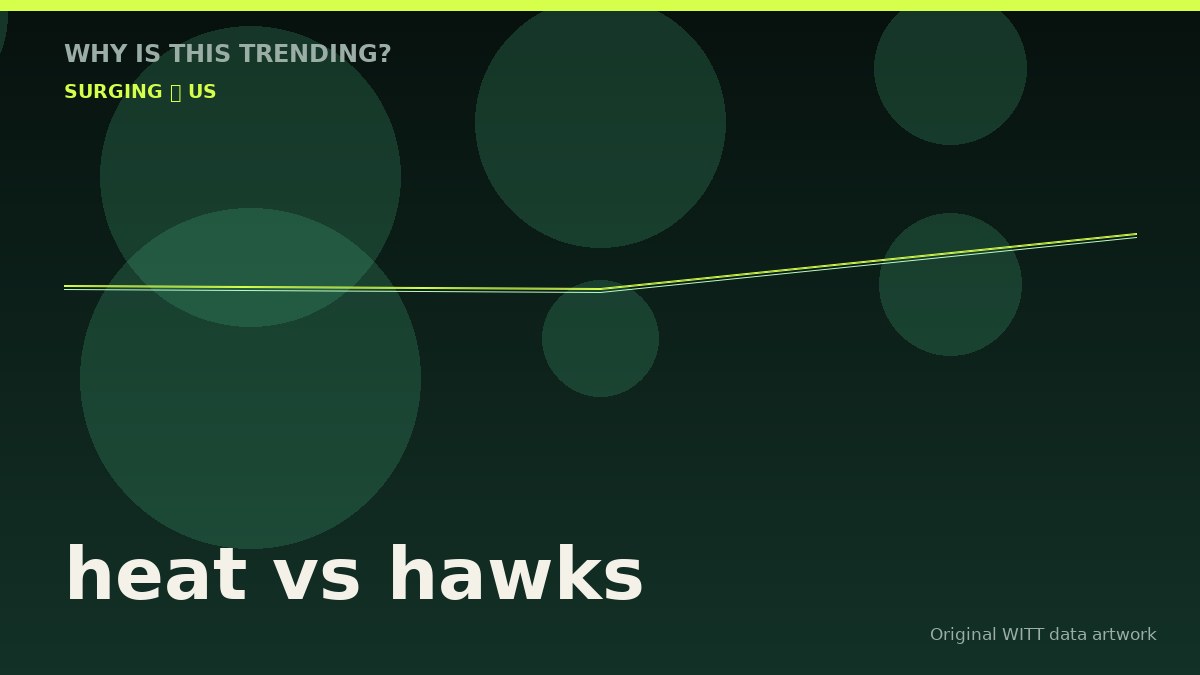 heat vs hawks original attention timeline illustration