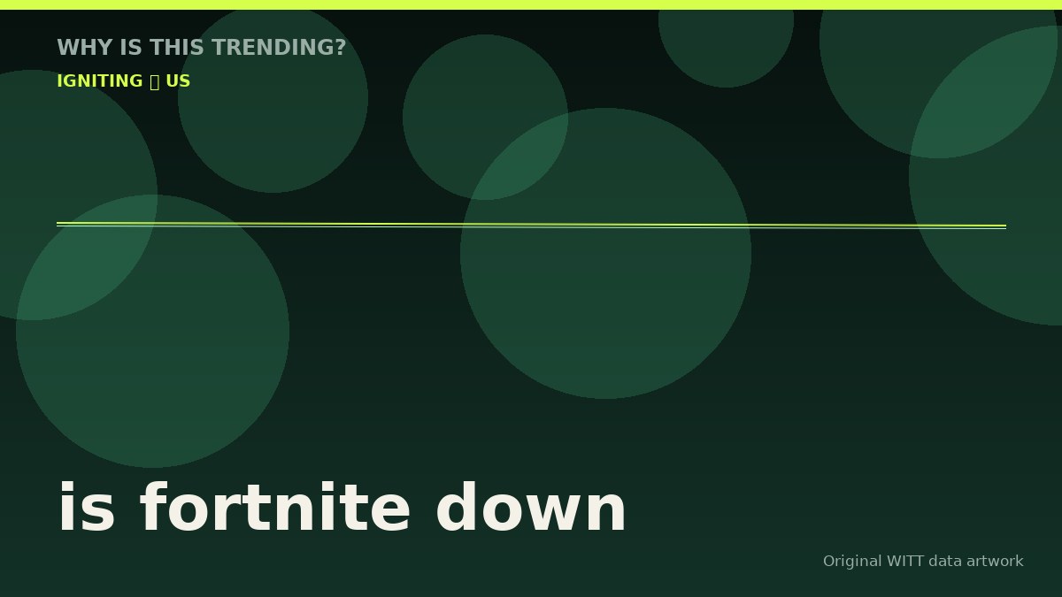 is fortnite down original attention timeline illustration