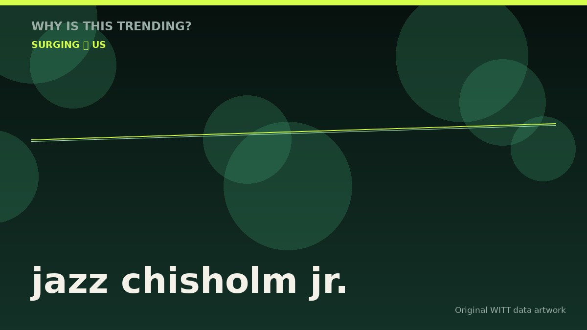 jazz chisholm jr. original attention timeline illustration