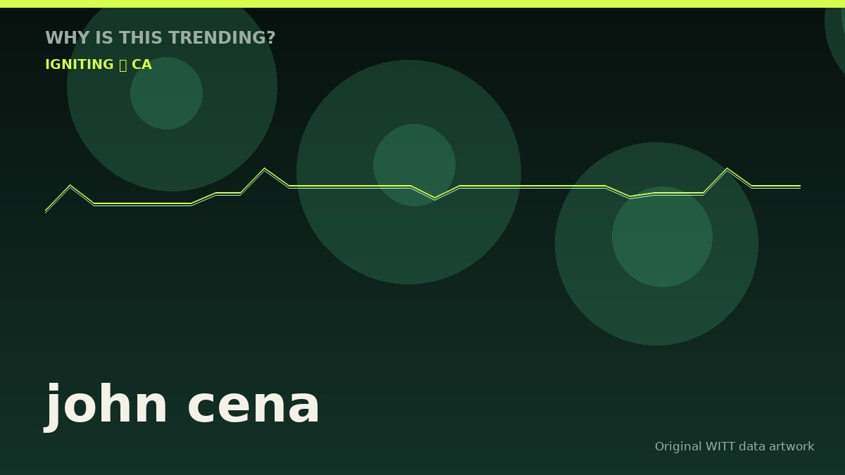 john cena original attention timeline illustration