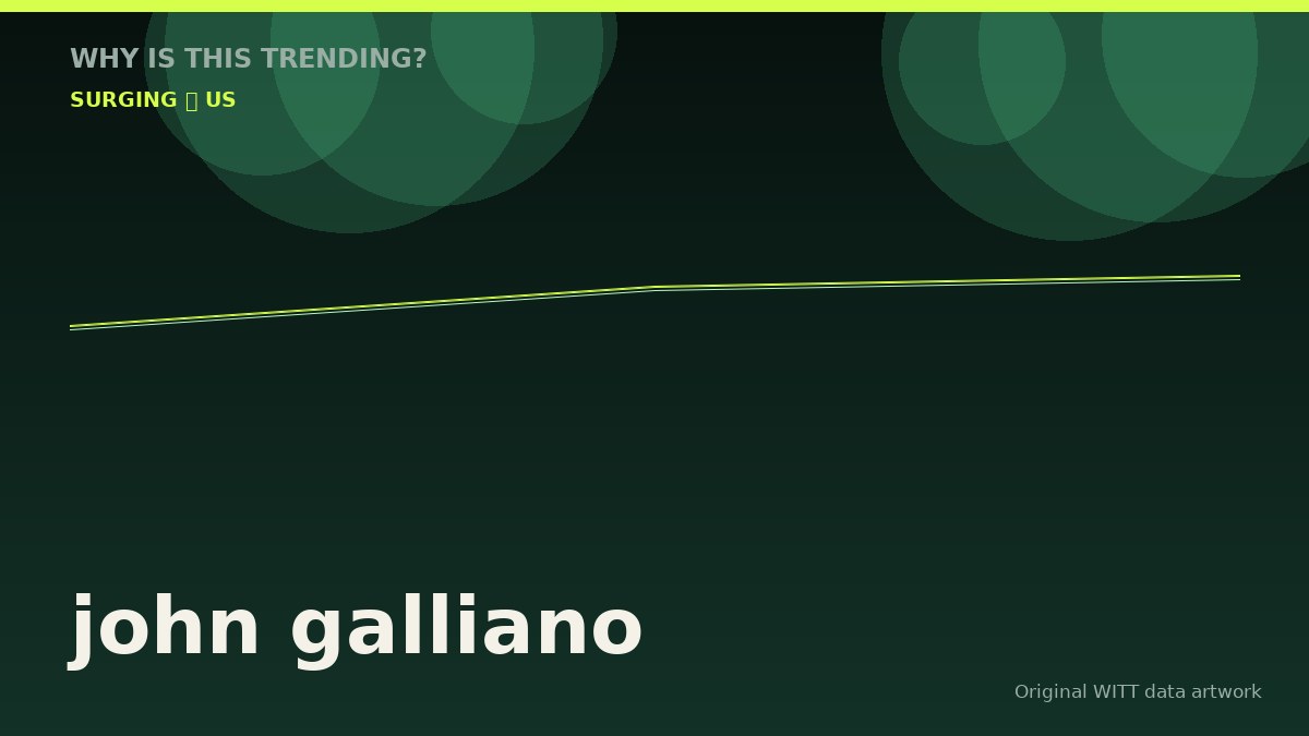 john galliano original attention timeline illustration