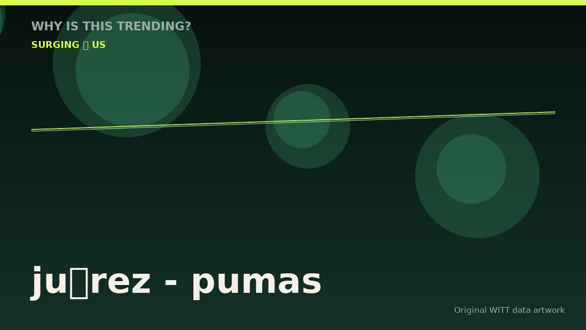 juárez - pumas original attention timeline illustration
