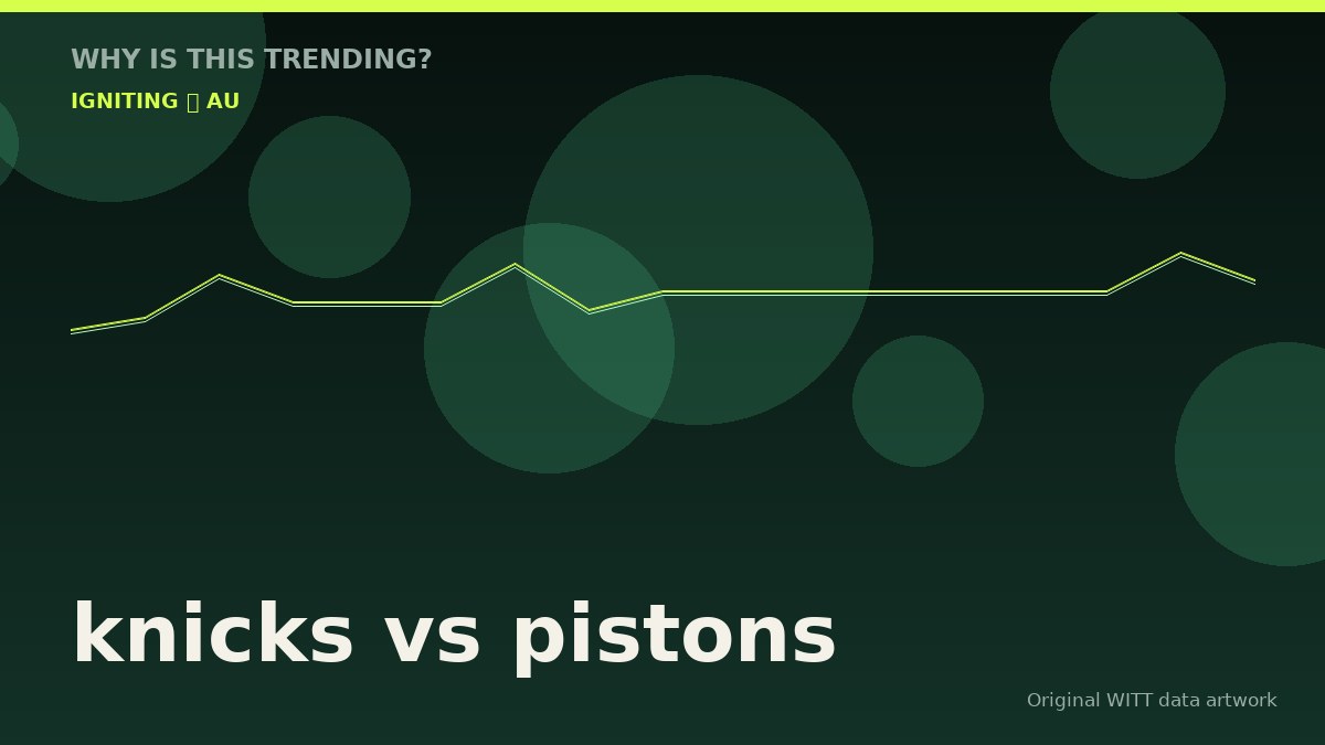 knicks vs pistons original attention timeline illustration