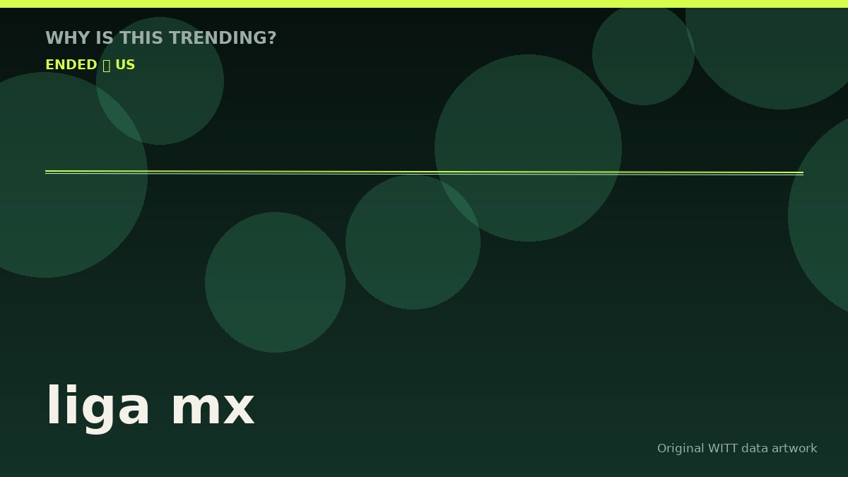 liga mx original attention timeline illustration