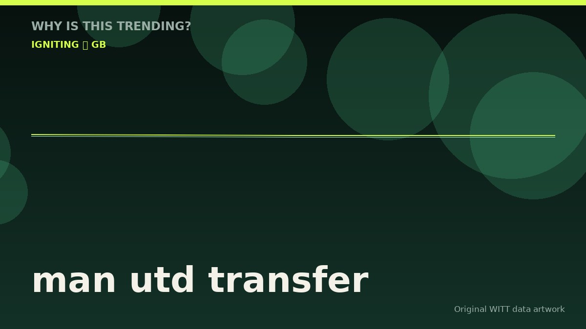 man utd transfer original attention timeline illustration