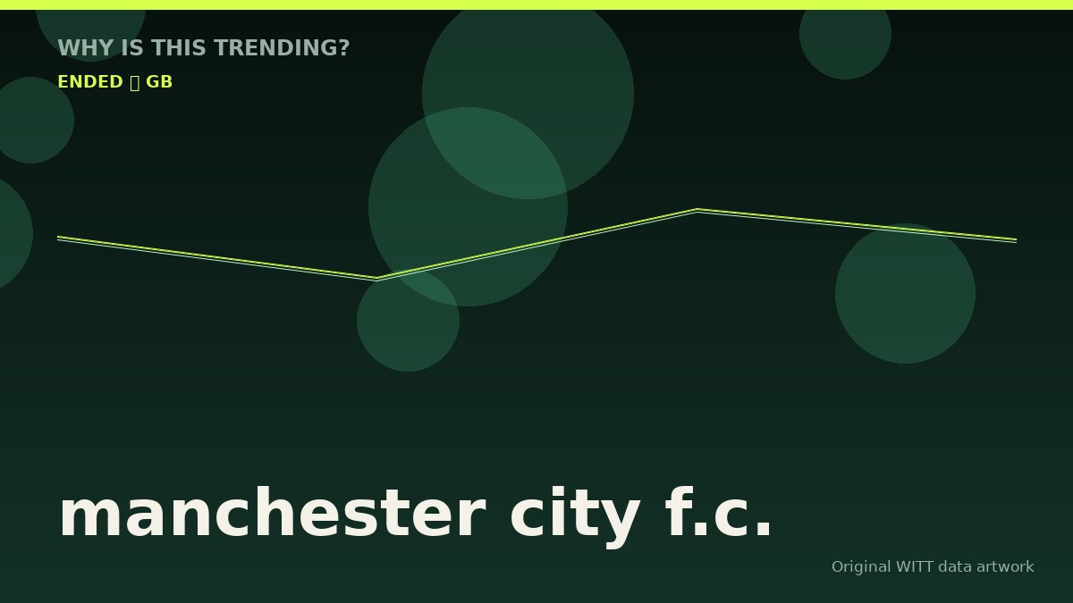 manchester city f.c. original attention timeline illustration