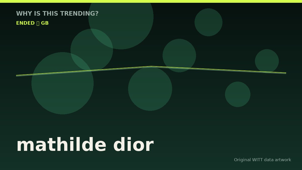 mathilde dior original attention timeline illustration