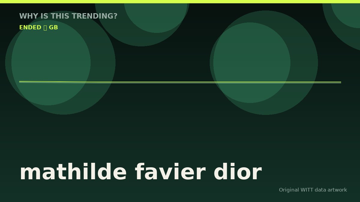 mathilde favier dior original attention timeline illustration