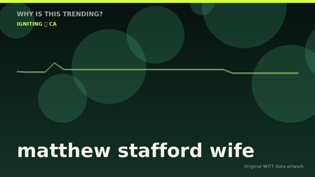 matthew stafford wife original attention timeline illustration