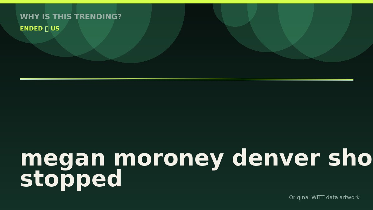 megan moroney denver show stopped original attention timeline illustration